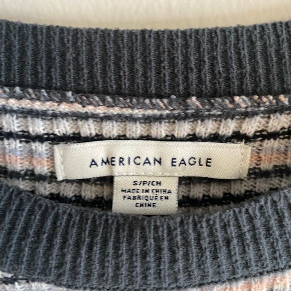 American eagle top long sleeve striped - Picture 3 of 3